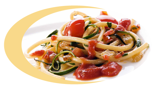 plato de canelones con salsa bolognesa