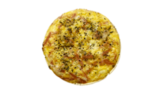 Tartín de Cebolla con mozzarella y jamón