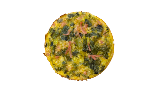 Tartín de Puerros y Jamón